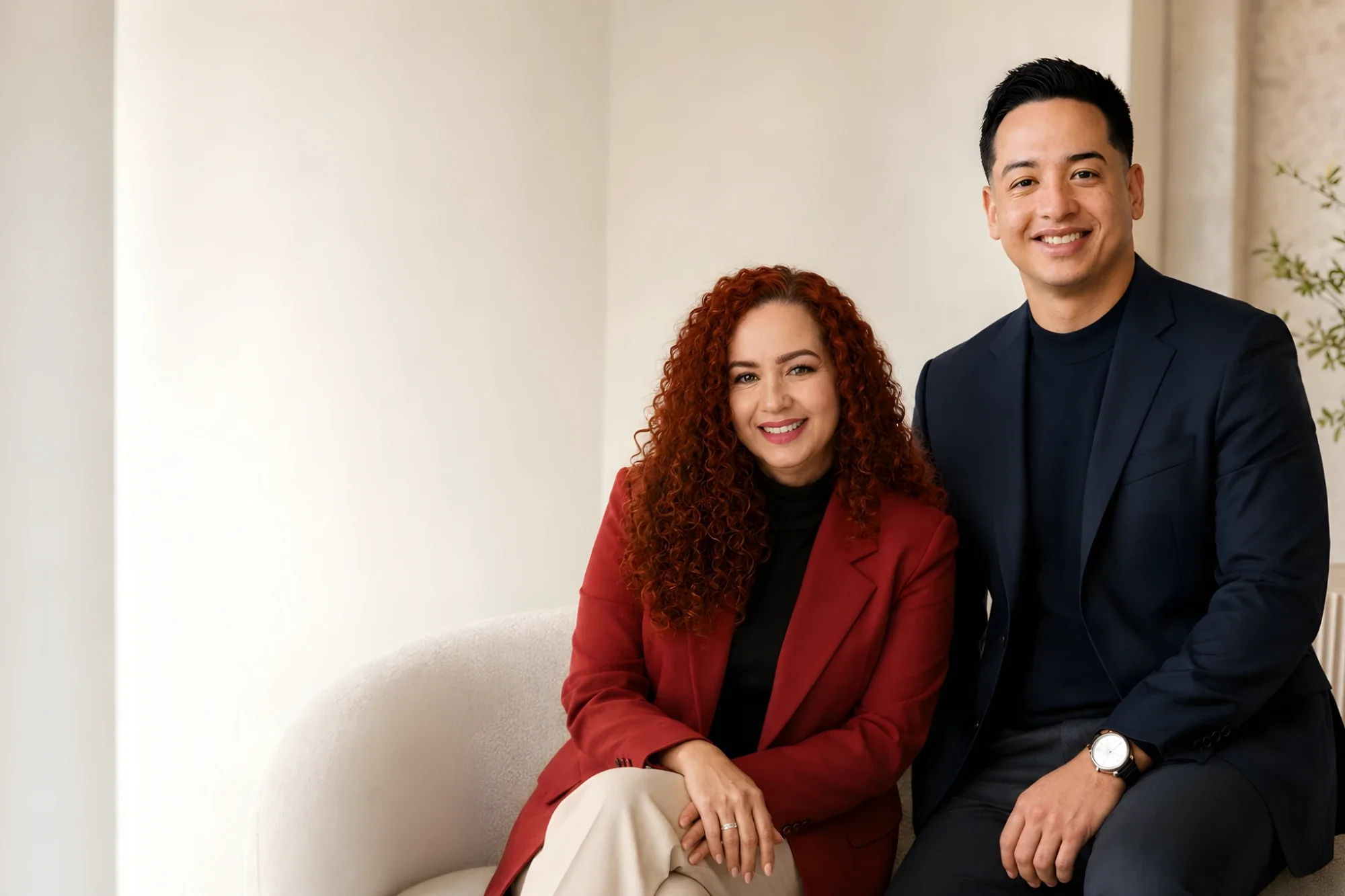 Wanda y Javier de WJ Insurance Group.
